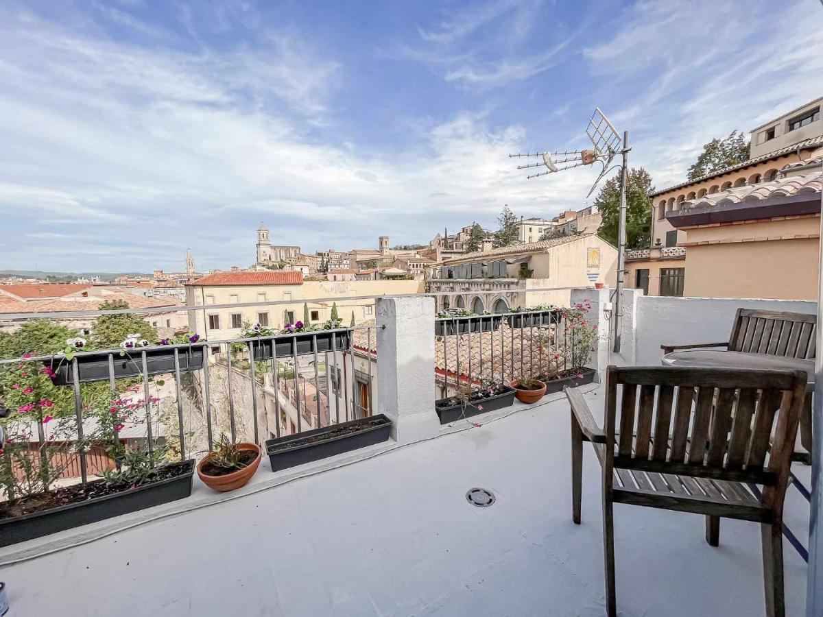 ז'ירונה Romantic Duplex With Terrace And Great Views מראה חיצוני תמונה