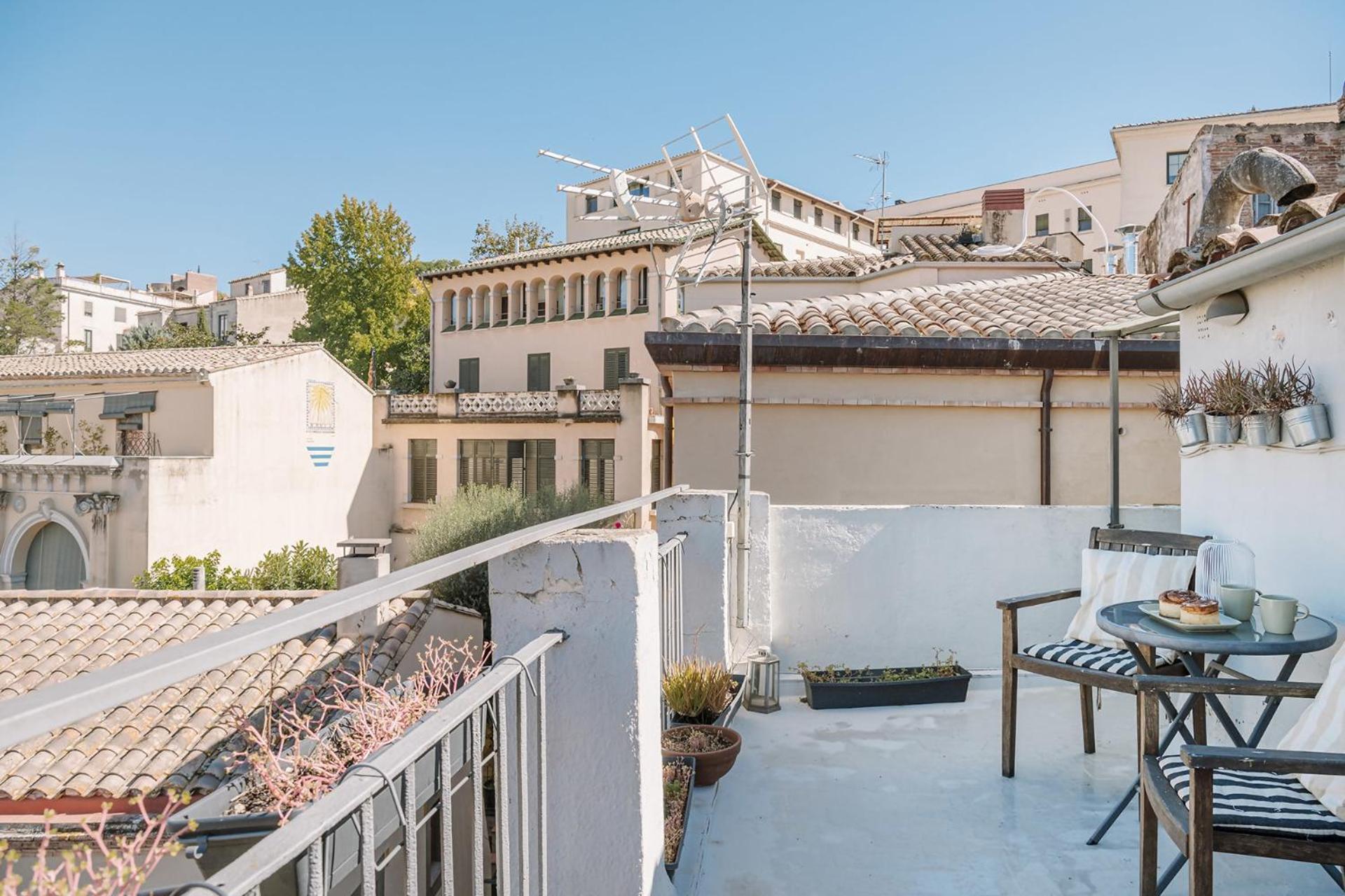 ז'ירונה Romantic Duplex With Terrace And Great Views מראה חיצוני תמונה